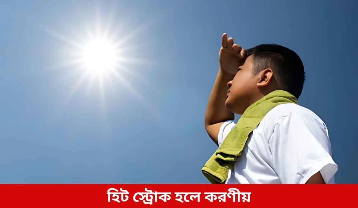 হিট স্ট্রোক হলে করণীয়