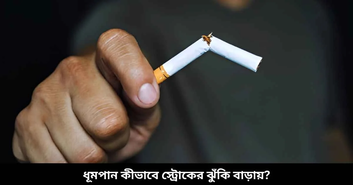 ধূমপান কীভাবে স্ট্রোকের ঝুঁকি বাড়ায়