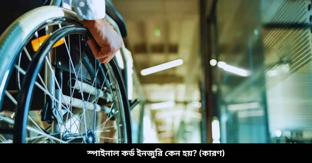 স্পাইনাল কর্ড ইনজুরি কেন হয় (কারণ)
