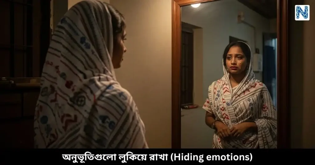 ডিপ্রেশনের ৮টি মারাত্মক লক্ষণ হিসেবে অনুভূতিগুলো লুকিয়ে রাখা