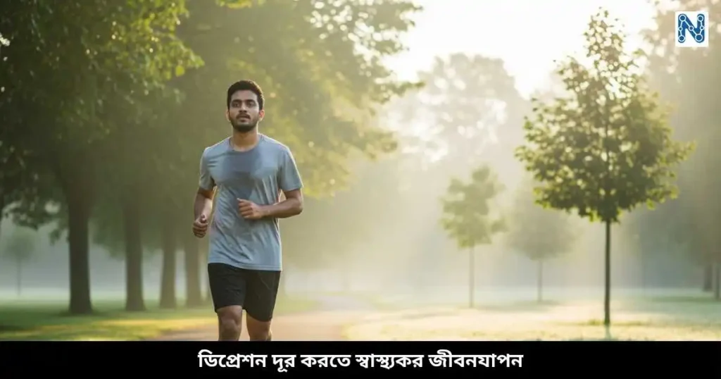 ডিপ্রেশন দূর করতে স্বাস্থ্যকর জীবনযাপন
