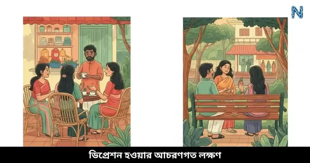 ডিপ্রেশন হওয়ার আচরণগত লক্ষণ