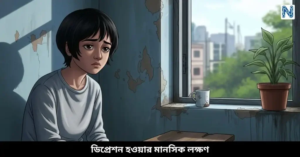 ডিপ্রেশন হওয়ার মানসিক লক্ষণ