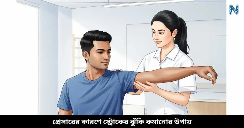 প্রেসারের কারণে স্ট্রোকের ঝুঁকি কমানোর উপায়
