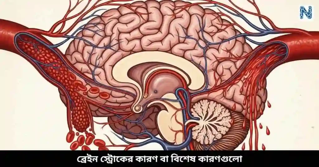 ব্রেইন স্ট্রোকের কারণ বা বিশেষ কারণগুলো