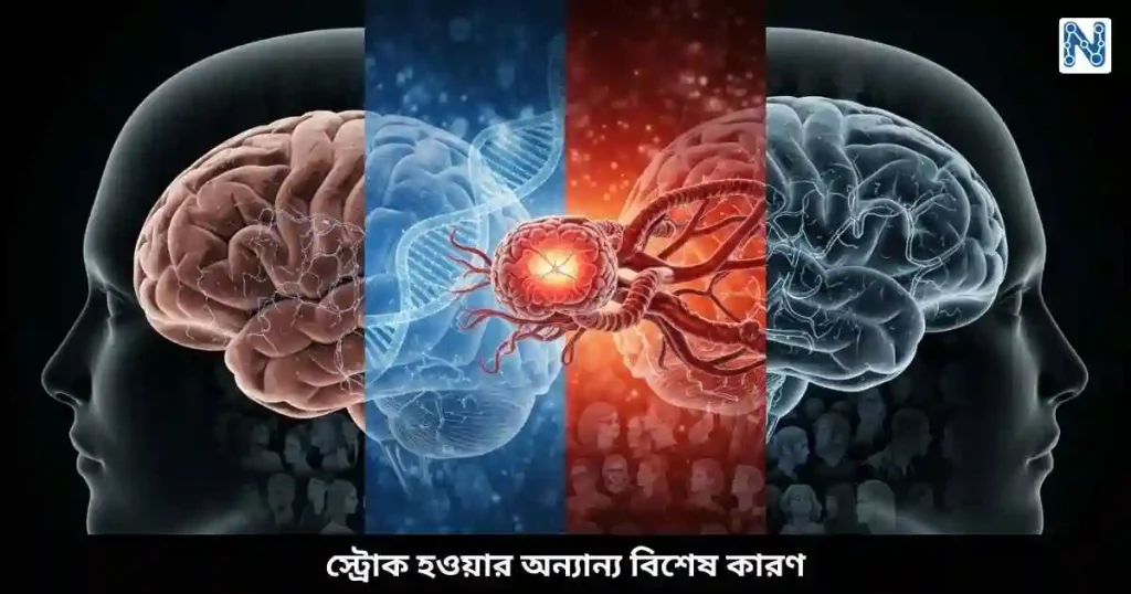 স্ট্রোক হওয়ার অন্যান্য বিশেষ কারণ