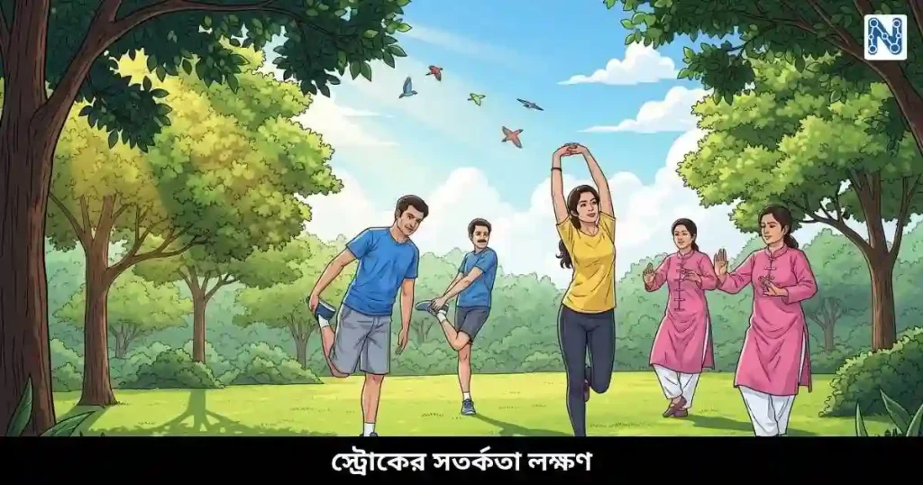 স্ট্রোকের সতর্কতা লক্ষণ