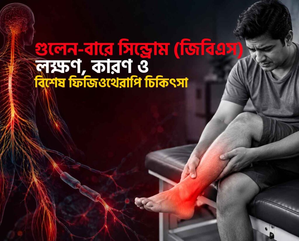 গুলেন-বারে সিন্ড্রোম (জিবিএস) লক্ষণ, কারণ ও বিশেষ ফিজিওথেরাপি চিকিৎসা ।