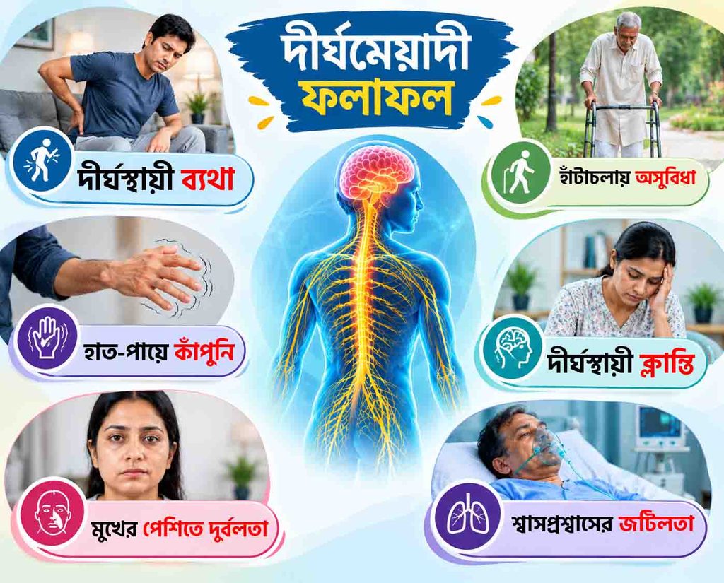 দীর্ঘমেয়াদী ফলাফল